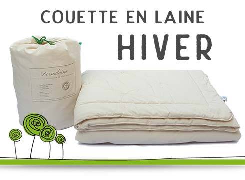 couette laine hiver