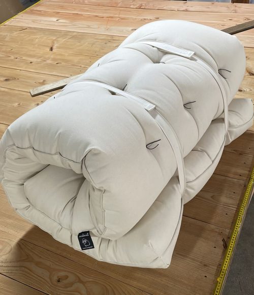 Futon en Laine Roulé