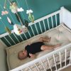 Matelas en laine pour lit bébé