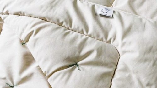 couette en laine bébé