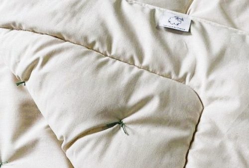 couette en laine bébé