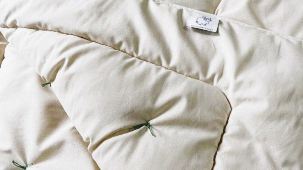 couette en laine bébé